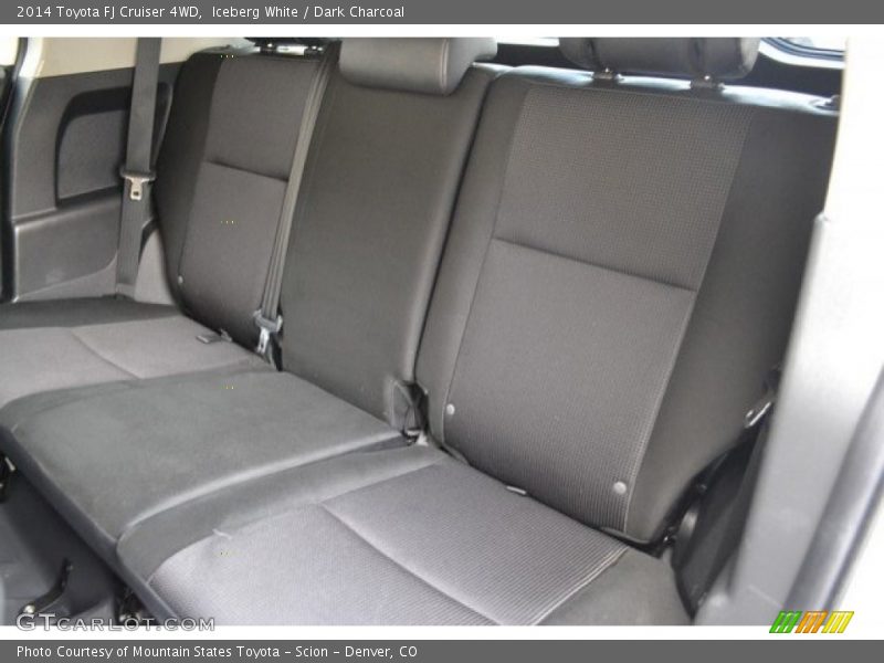 Iceberg White / Dark Charcoal 2014 Toyota FJ Cruiser 4WD
