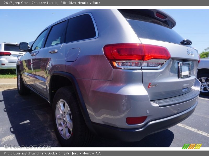 Billet Silver Metallic / Black 2017 Jeep Grand Cherokee Laredo