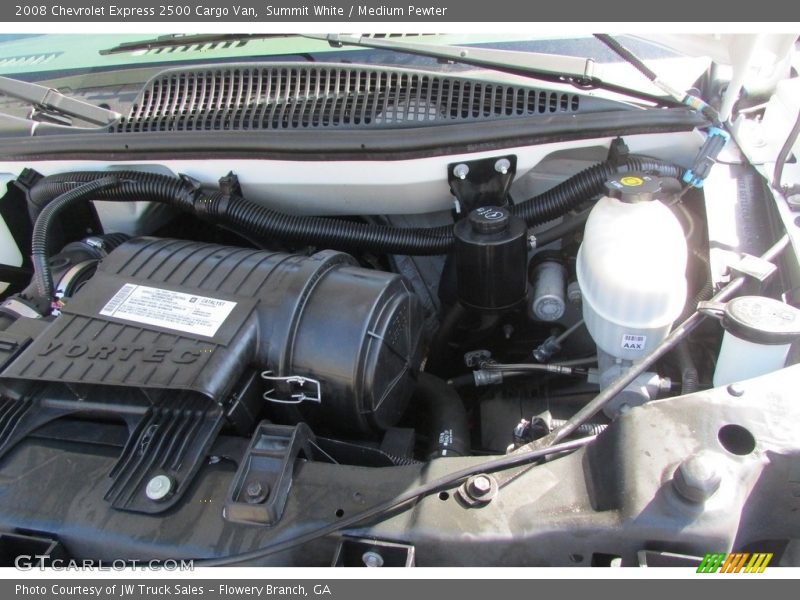 Summit White / Medium Pewter 2008 Chevrolet Express 2500 Cargo Van