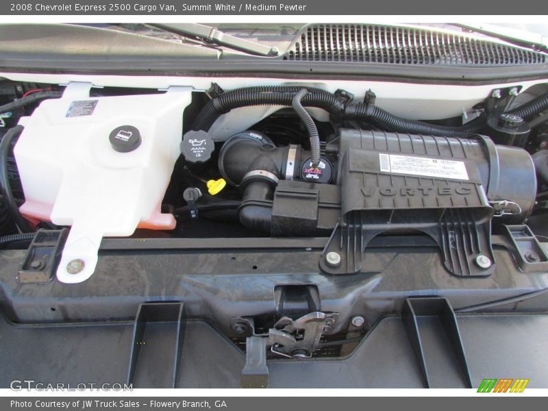 Summit White / Medium Pewter 2008 Chevrolet Express 2500 Cargo Van