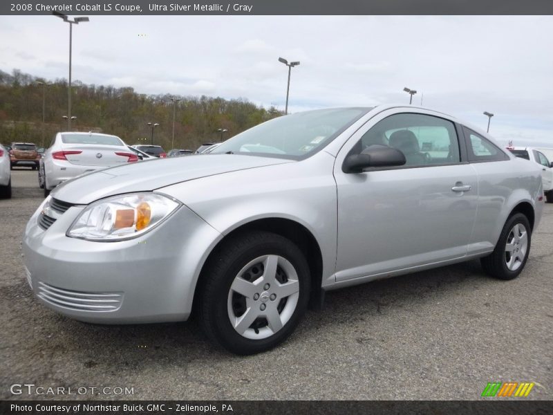 Ultra Silver Metallic / Gray 2008 Chevrolet Cobalt LS Coupe