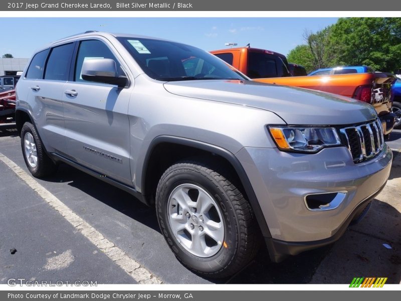 Billet Silver Metallic / Black 2017 Jeep Grand Cherokee Laredo