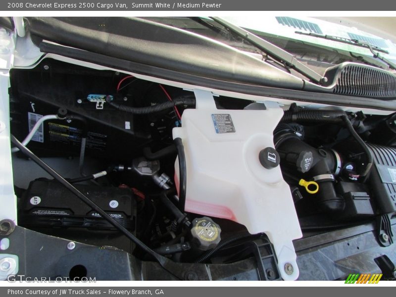 Summit White / Medium Pewter 2008 Chevrolet Express 2500 Cargo Van
