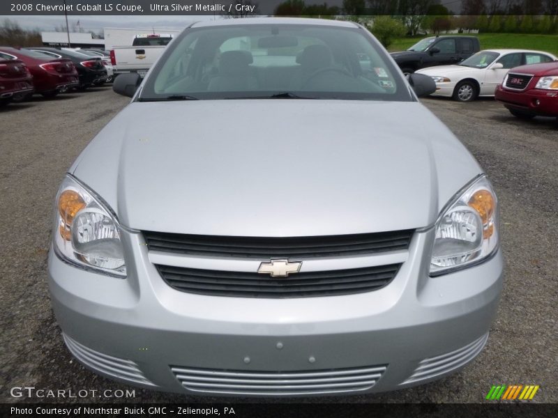 Ultra Silver Metallic / Gray 2008 Chevrolet Cobalt LS Coupe