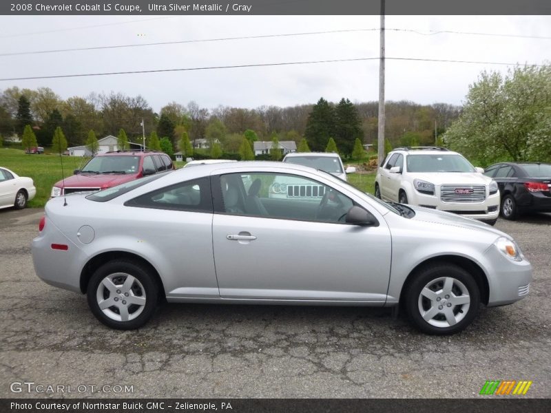 Ultra Silver Metallic / Gray 2008 Chevrolet Cobalt LS Coupe