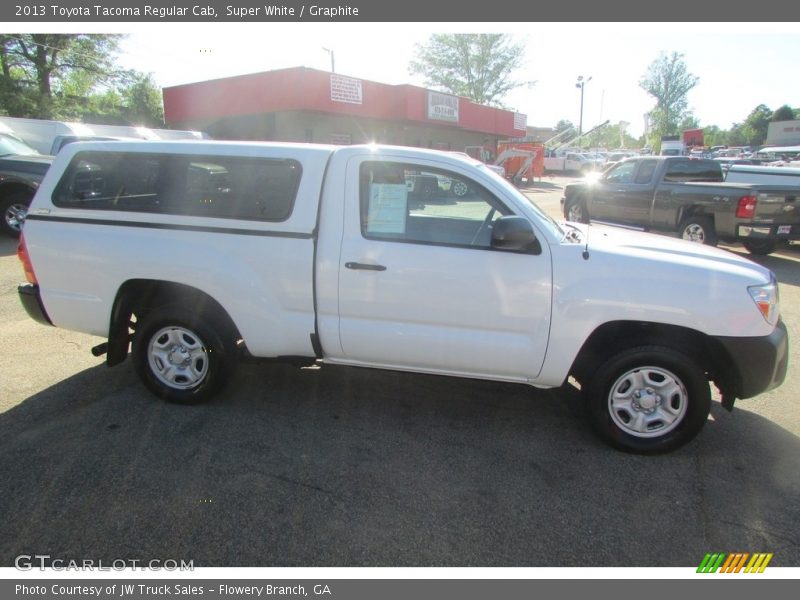 Super White / Graphite 2013 Toyota Tacoma Regular Cab