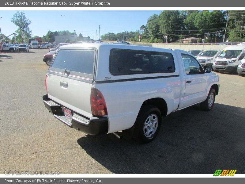 Super White / Graphite 2013 Toyota Tacoma Regular Cab