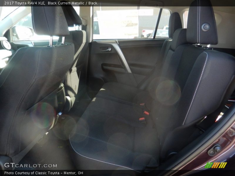 Black Current Metallic / Black 2017 Toyota RAV4 XLE