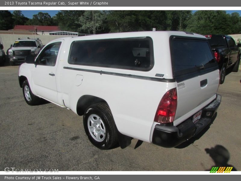 Super White / Graphite 2013 Toyota Tacoma Regular Cab