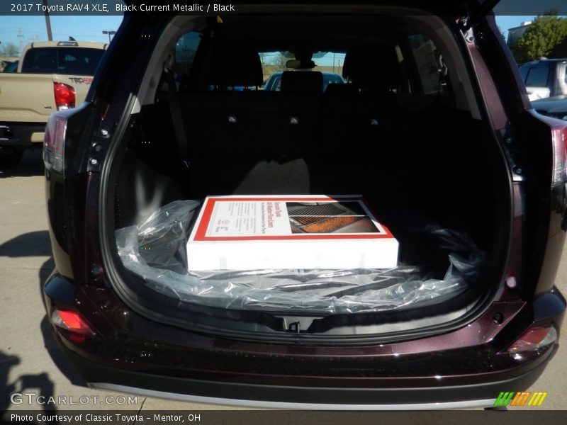 Black Current Metallic / Black 2017 Toyota RAV4 XLE