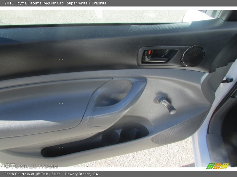 Super White / Graphite 2013 Toyota Tacoma Regular Cab