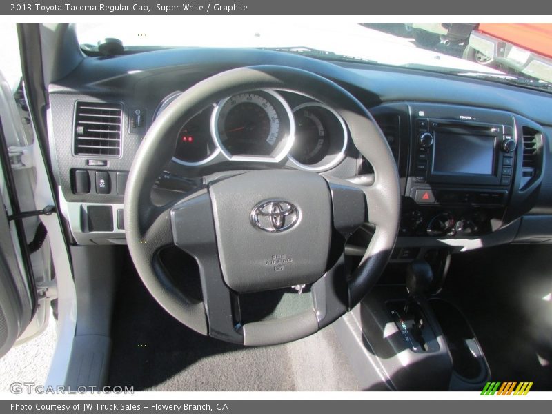 Super White / Graphite 2013 Toyota Tacoma Regular Cab