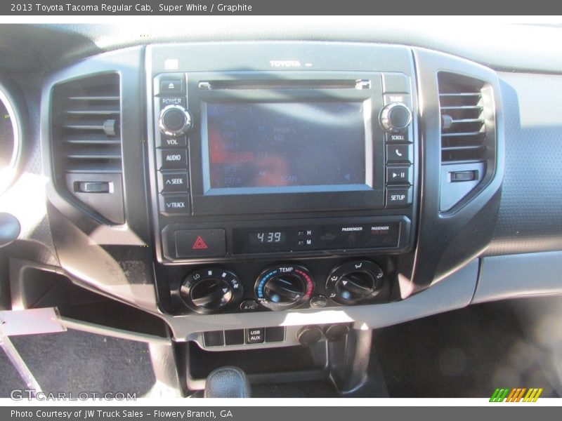 Super White / Graphite 2013 Toyota Tacoma Regular Cab