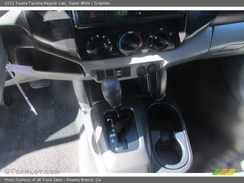 Super White / Graphite 2013 Toyota Tacoma Regular Cab