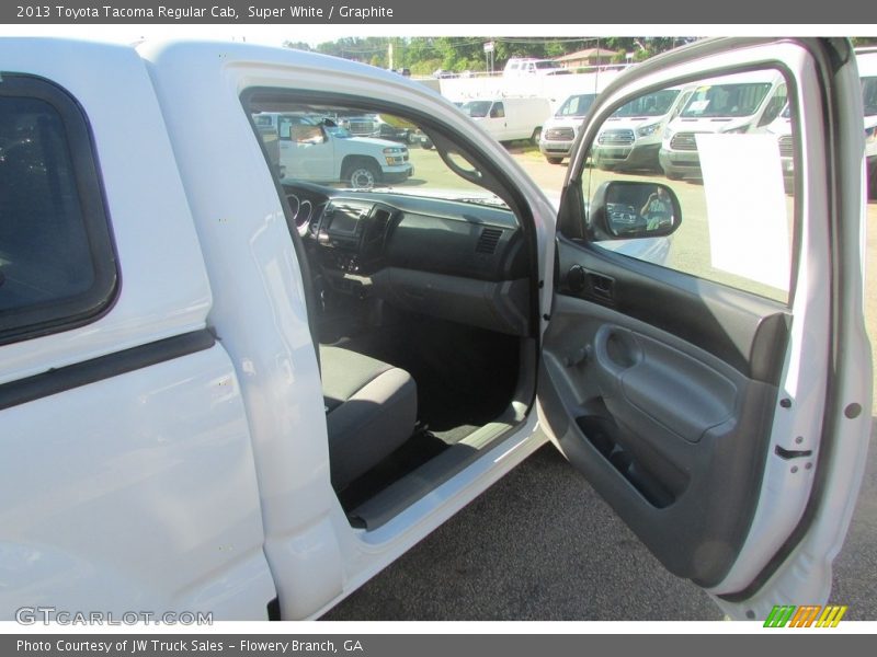 Super White / Graphite 2013 Toyota Tacoma Regular Cab