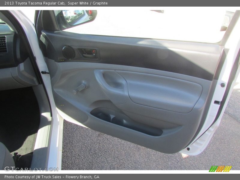 Super White / Graphite 2013 Toyota Tacoma Regular Cab