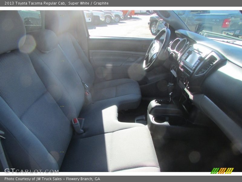 Super White / Graphite 2013 Toyota Tacoma Regular Cab
