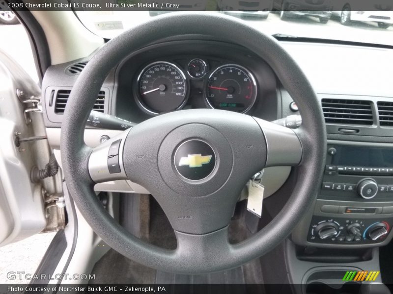 Ultra Silver Metallic / Gray 2008 Chevrolet Cobalt LS Coupe