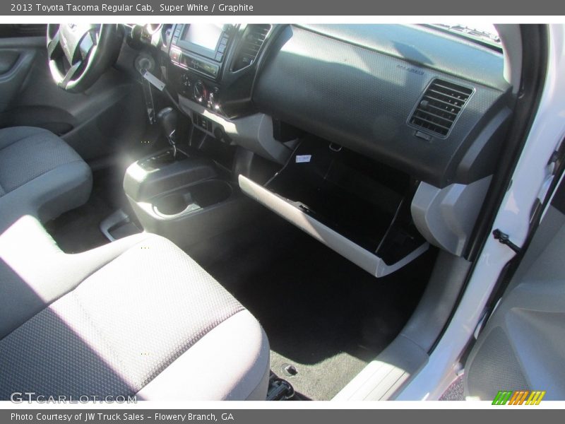 Super White / Graphite 2013 Toyota Tacoma Regular Cab