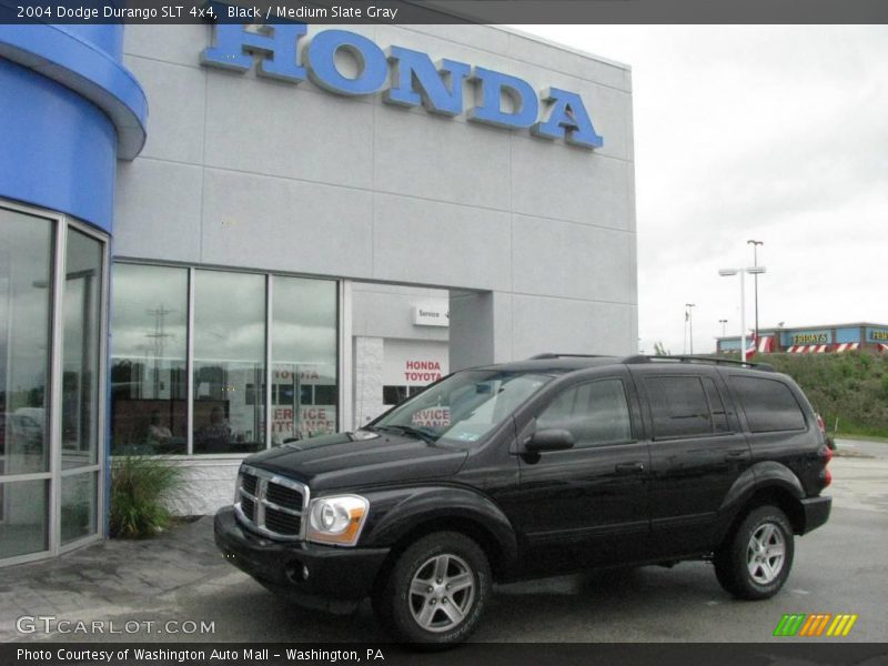 Black / Medium Slate Gray 2004 Dodge Durango SLT 4x4