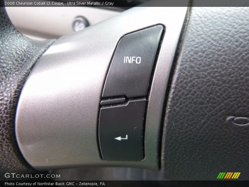 Ultra Silver Metallic / Gray 2008 Chevrolet Cobalt LS Coupe