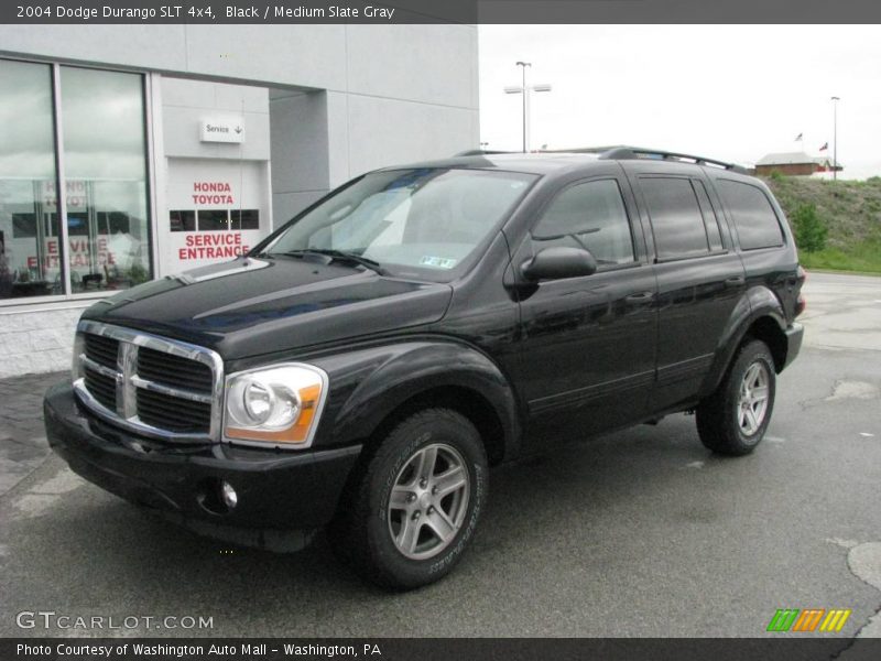 Black / Medium Slate Gray 2004 Dodge Durango SLT 4x4