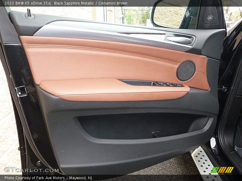 Black Sapphire Metallic / Cinnamon Brown 2013 BMW X5 xDrive 35d