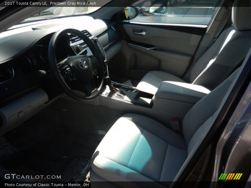 Predawn Gray Mica / Ash 2017 Toyota Camry LE