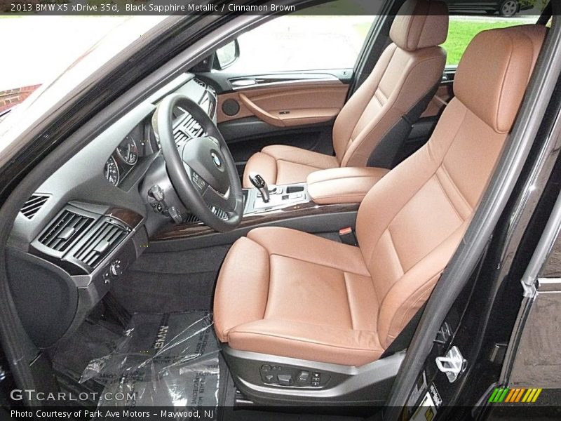  2013 X5 xDrive 35d Cinnamon Brown Interior