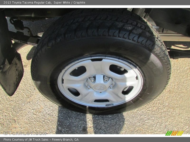 Super White / Graphite 2013 Toyota Tacoma Regular Cab