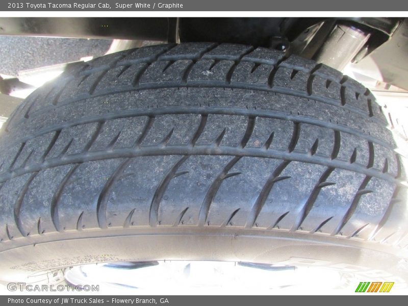 Super White / Graphite 2013 Toyota Tacoma Regular Cab