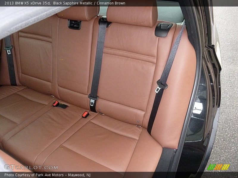 Rear Seat of 2013 X5 xDrive 35d