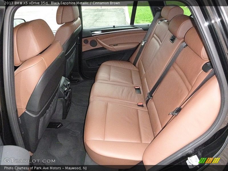 Rear Seat of 2013 X5 xDrive 35d