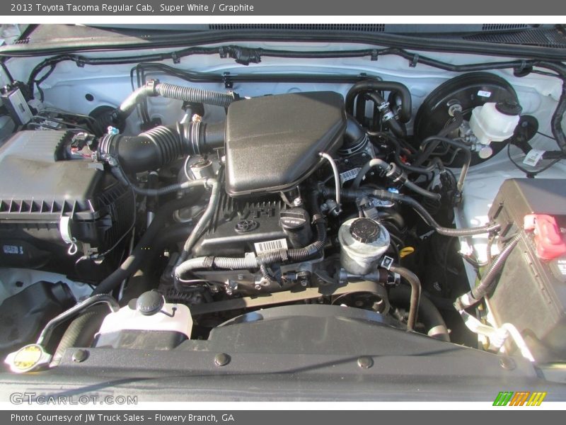 Super White / Graphite 2013 Toyota Tacoma Regular Cab