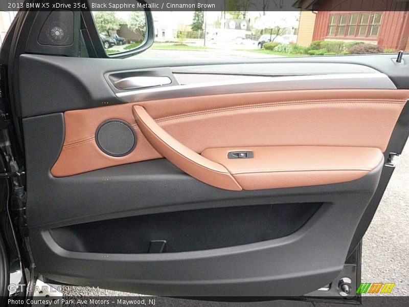 Black Sapphire Metallic / Cinnamon Brown 2013 BMW X5 xDrive 35d