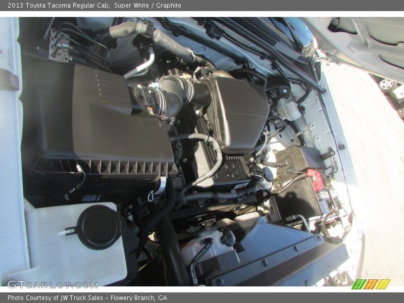 Super White / Graphite 2013 Toyota Tacoma Regular Cab