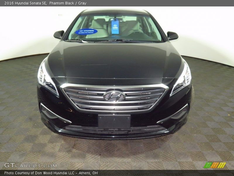 Phantom Black / Gray 2016 Hyundai Sonata SE