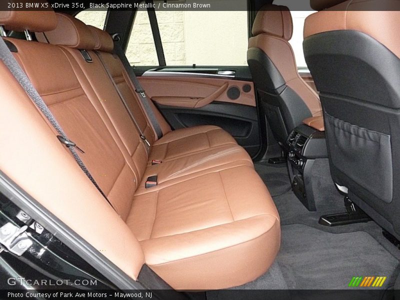 Black Sapphire Metallic / Cinnamon Brown 2013 BMW X5 xDrive 35d