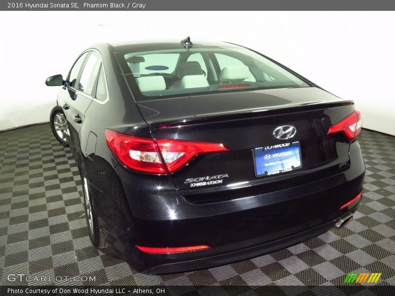 Phantom Black / Gray 2016 Hyundai Sonata SE