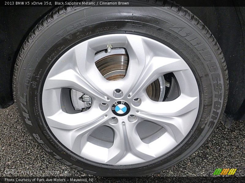 Black Sapphire Metallic / Cinnamon Brown 2013 BMW X5 xDrive 35d
