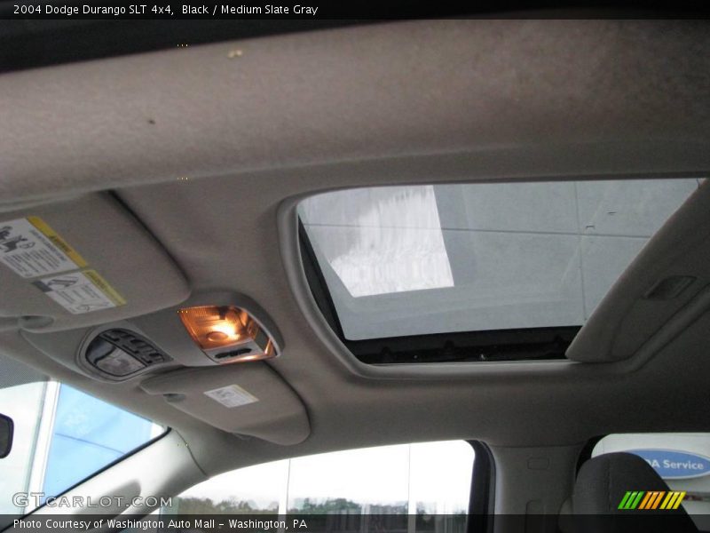 Black / Medium Slate Gray 2004 Dodge Durango SLT 4x4