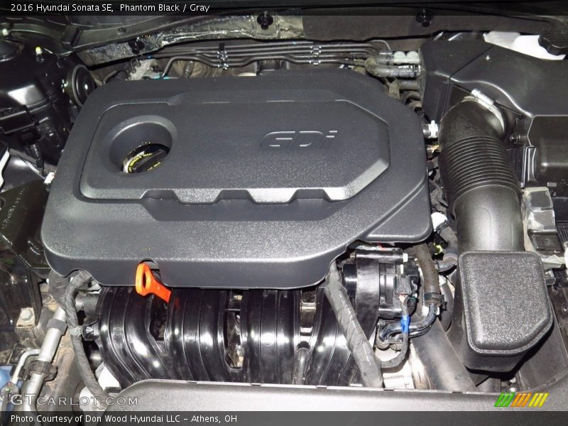 Phantom Black / Gray 2016 Hyundai Sonata SE