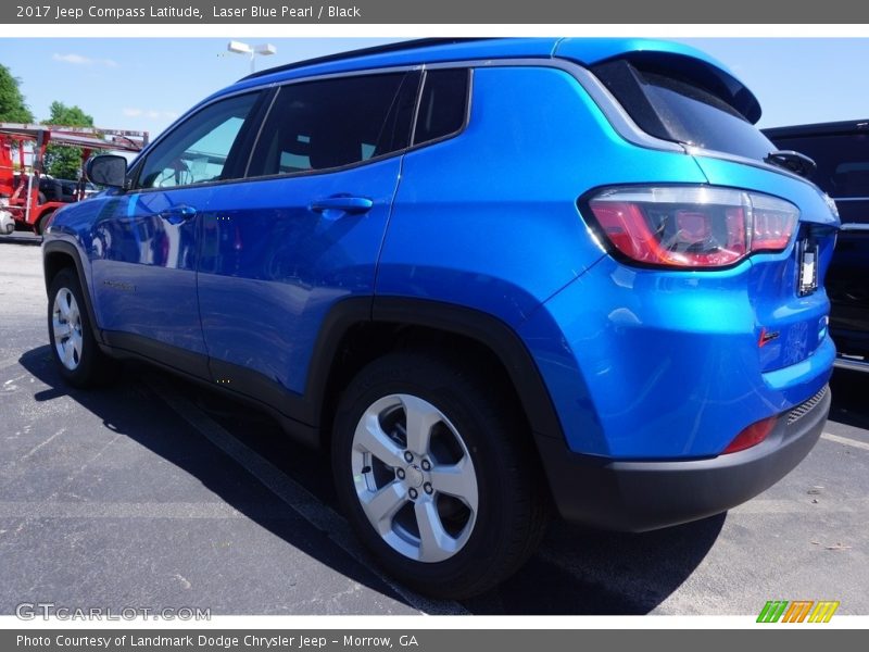 Laser Blue Pearl / Black 2017 Jeep Compass Latitude