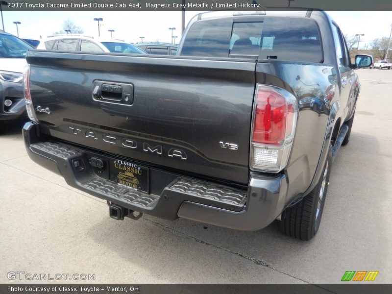 Magnetic Gray Metallic / Limited Hickory 2017 Toyota Tacoma Limited Double Cab 4x4