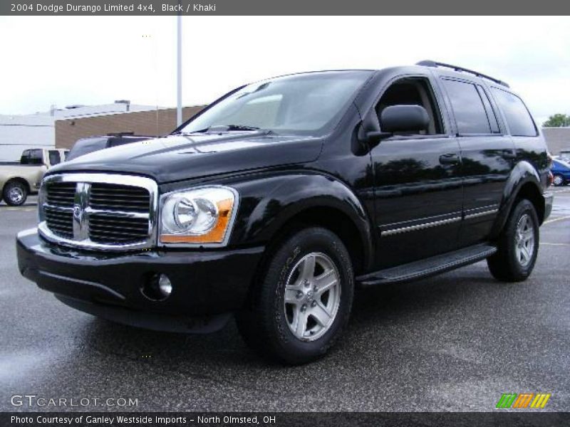 Black / Khaki 2004 Dodge Durango Limited 4x4