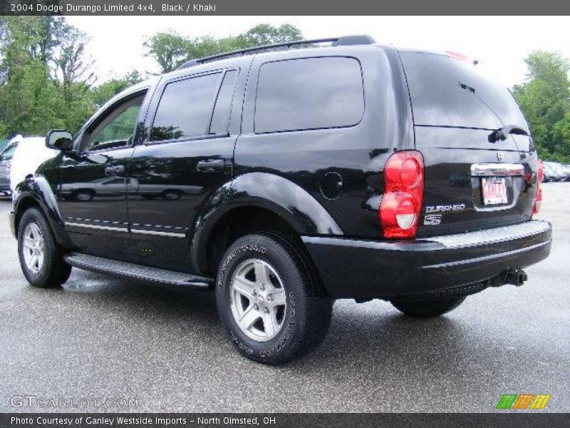 Black / Khaki 2004 Dodge Durango Limited 4x4