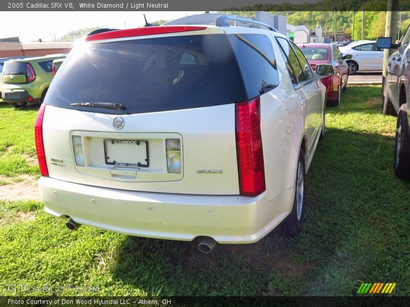 White Diamond / Light Neutral 2005 Cadillac SRX V8