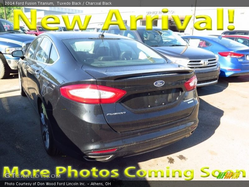 Tuxedo Black / Charcoal Black 2014 Ford Fusion Titanium