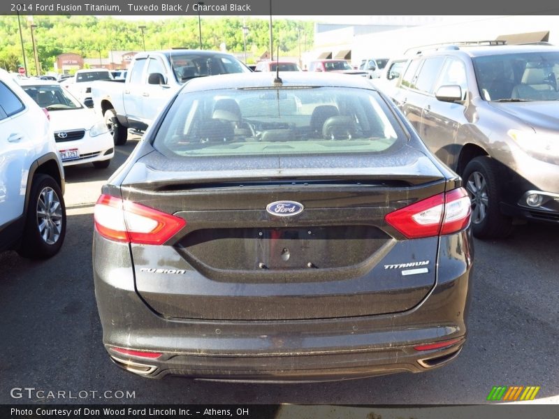 Tuxedo Black / Charcoal Black 2014 Ford Fusion Titanium
