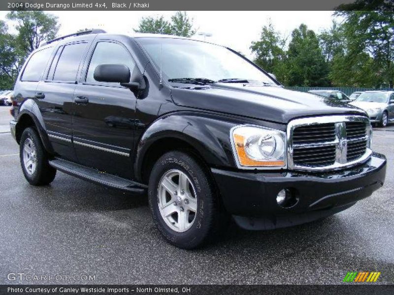 Black / Khaki 2004 Dodge Durango Limited 4x4